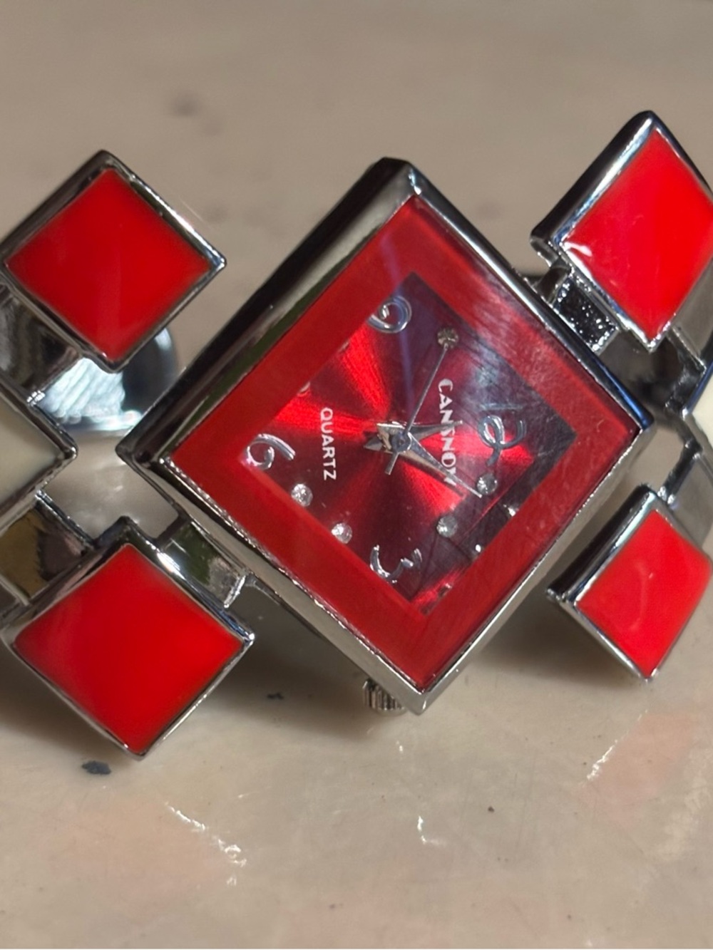 Cansnow Vintage 80s Cuff Watch-Excellent!